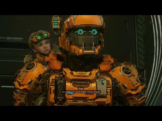 Video thumbnail for Pragmata - Sector 04: IDUS "This Is Your Final Warning" LunaDigger Attacks Hugh and Diana Cutscene