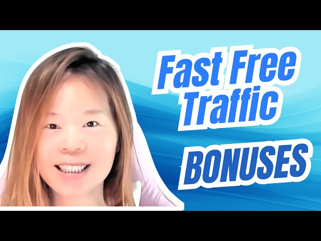 Video thumbnail for Fast Free Traffic Bonuses And Review - All You Need to Know