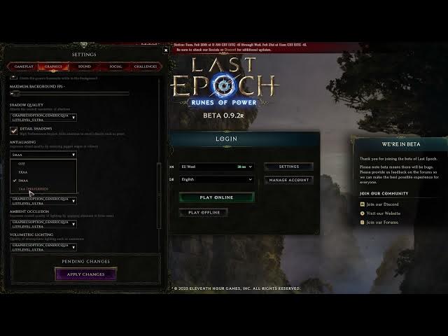 Video thumbnail for How To Manage Anti Aliasing In Last Epoch
