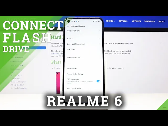 Video thumbnail for How to Activate OTG Connection in REALME 6 – OTG Connection