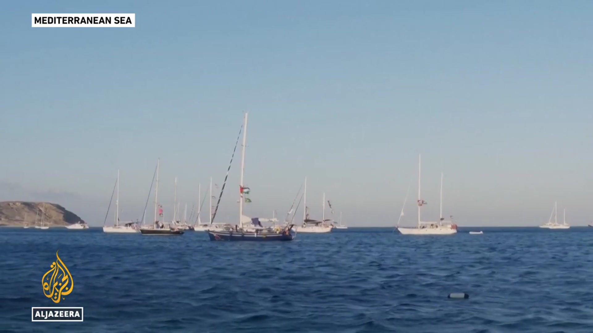 'Video thumbnail for Global Sumud Flotilla embarks on final leg of journey to break Israel's siege on Gaza'