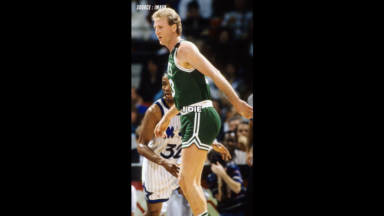 Video thumbnail for Larry Bird Stands With Converse for Life After Magic Johnson Considered Leaving