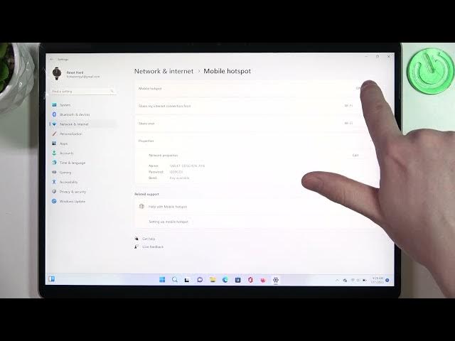 Video thumbnail for How To Configure Hot Spot On Microsoft Surface Pro 9 | Share Internet Connection
