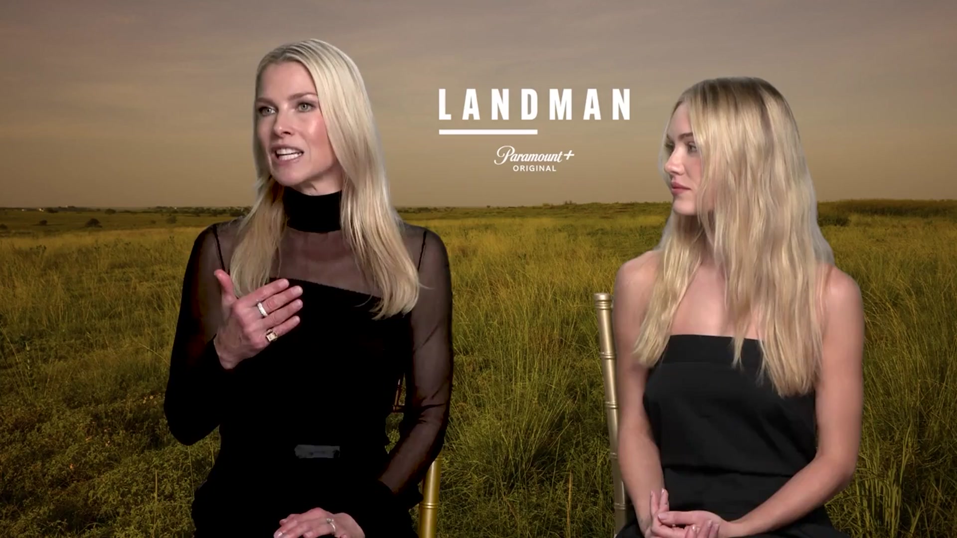 'Video thumbnail for 'Landman's Michelle Randolph Hasn't Been Asked To Reprise '1923' Role In Taylor Sheridan's'1944' Yet'