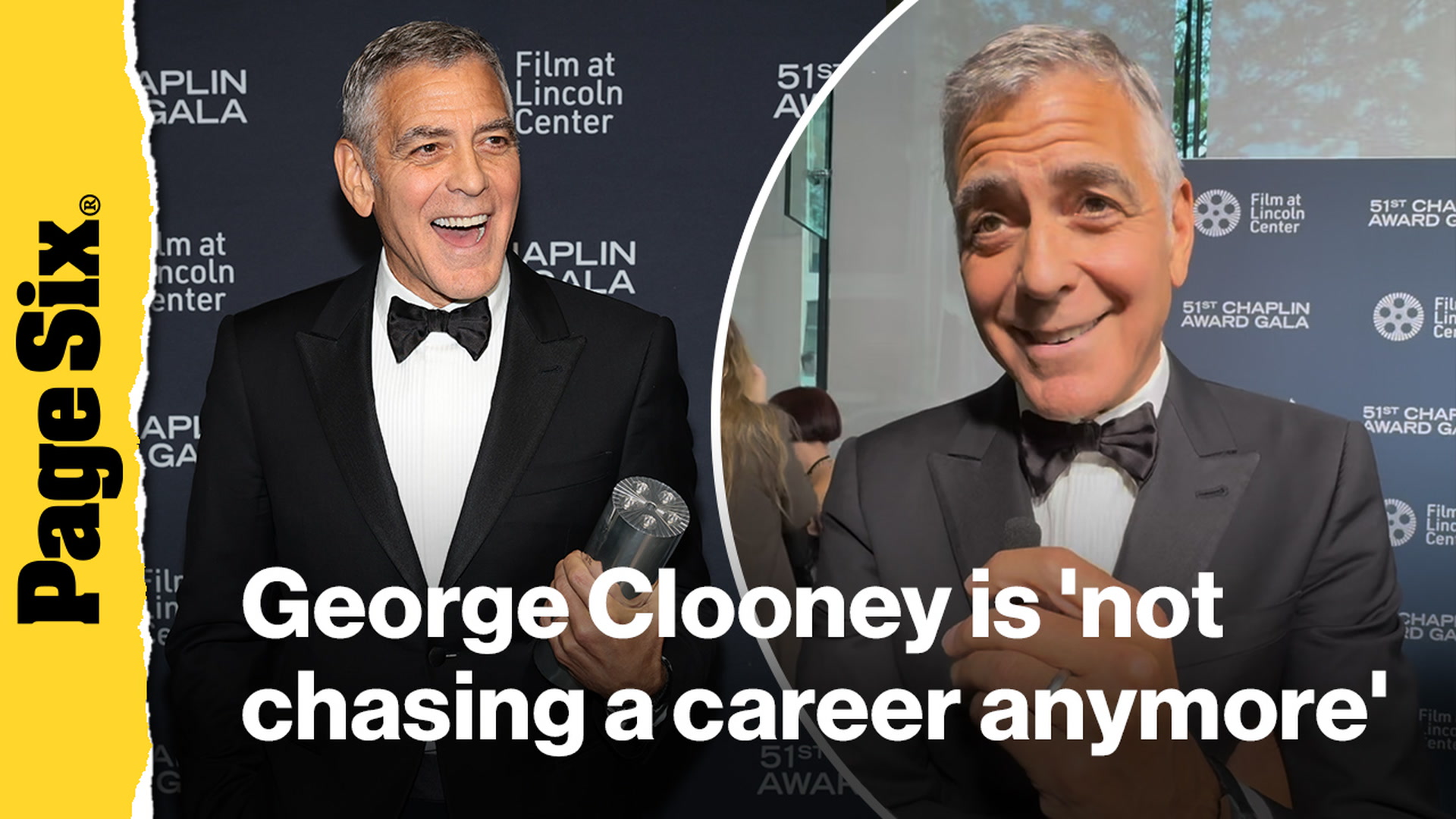 Video thumbnail for George Clooney, 64, reveals he's slowing down: 'I'm not chasing a career anymore'