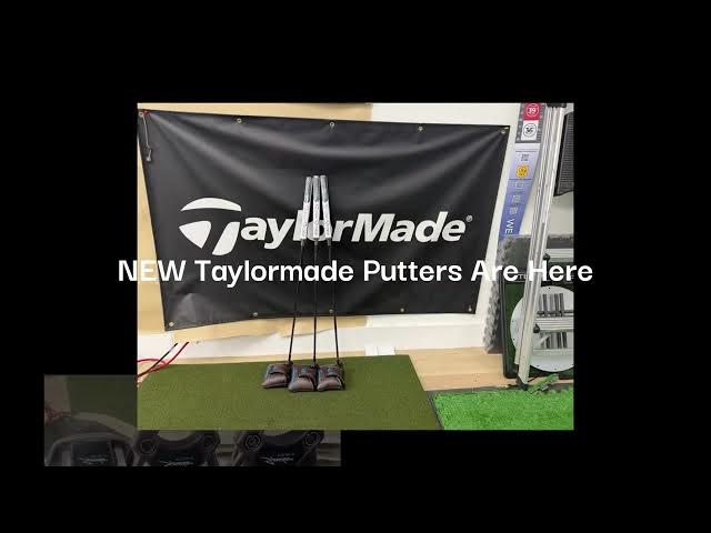 Video thumbnail for NEW Taylormade Putters Are Here