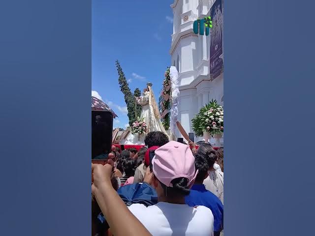 Video thumbnail for Imagen de la Virgen de La Merced vuelve a las calles en Matagalpa