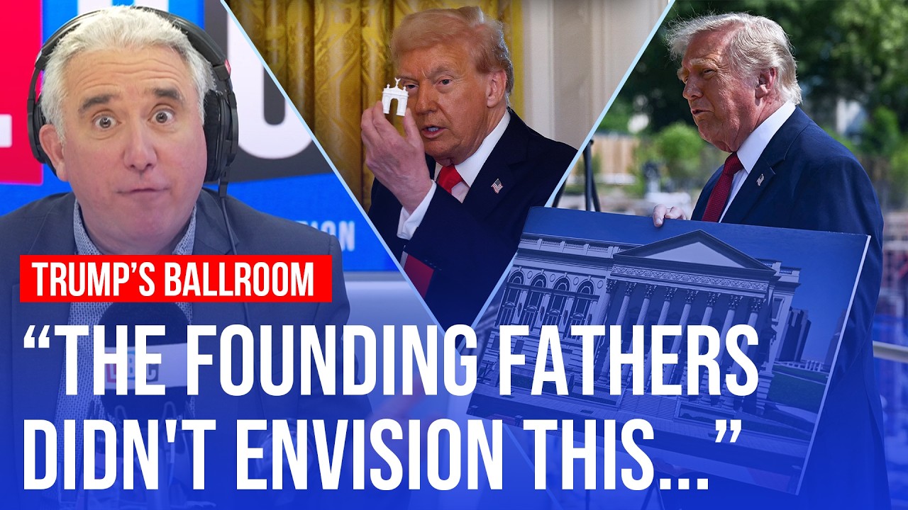 Video thumbnail for Trump lashes out as US court blocks his $400m White House ballroom
