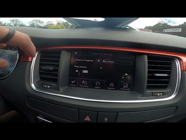 Video thumbnail for How to Find and Manage Phone Settings in PEUGEOT 508 ( 2011 – 2017 )