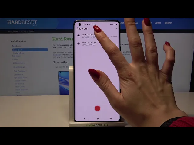 Video thumbnail for How to Use Sound Recorder on VIVO X51 – Record Audio
