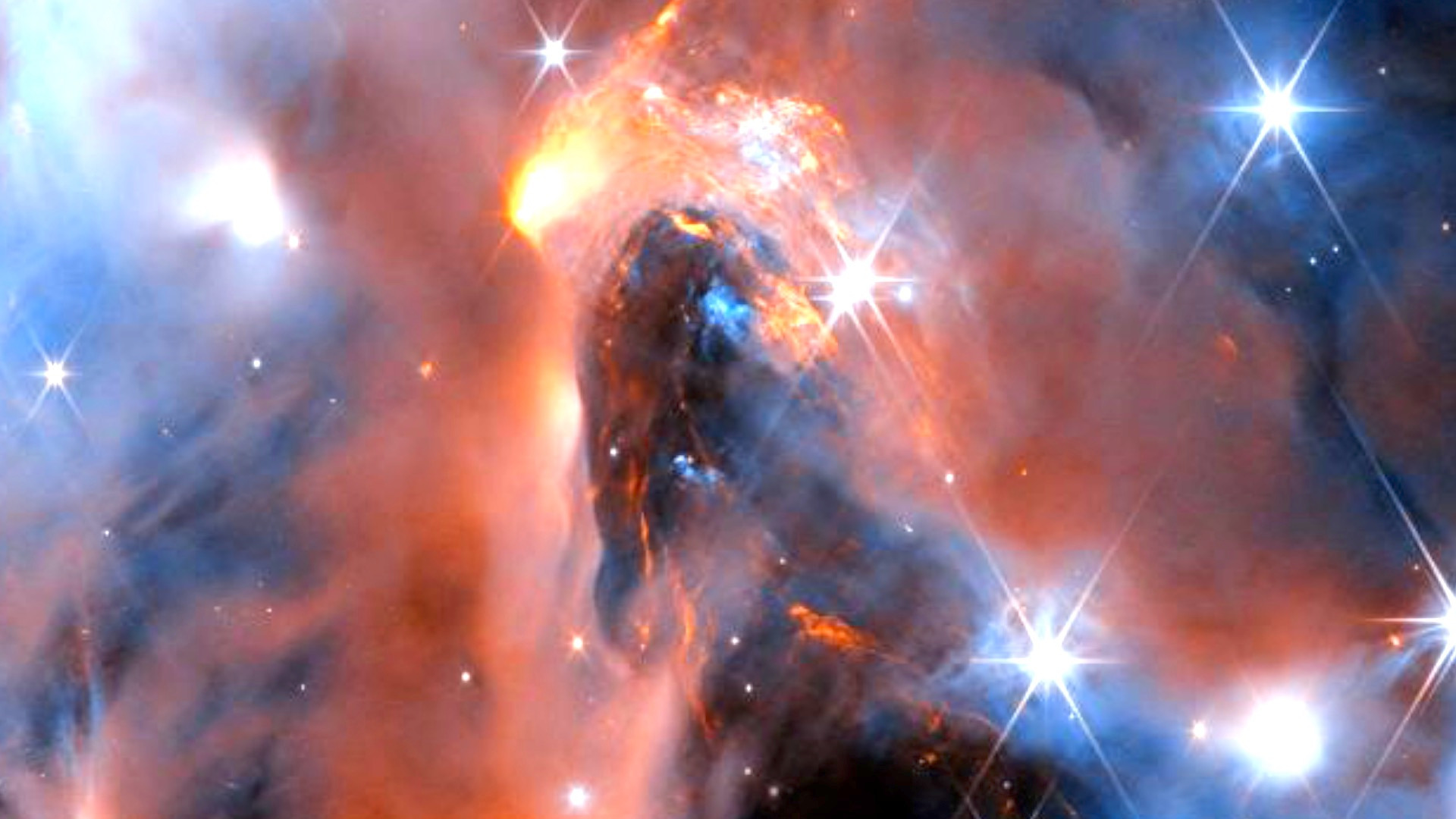 Video thumbnail for Six rogue planets drift through a stunning nebula, spotted by Webb