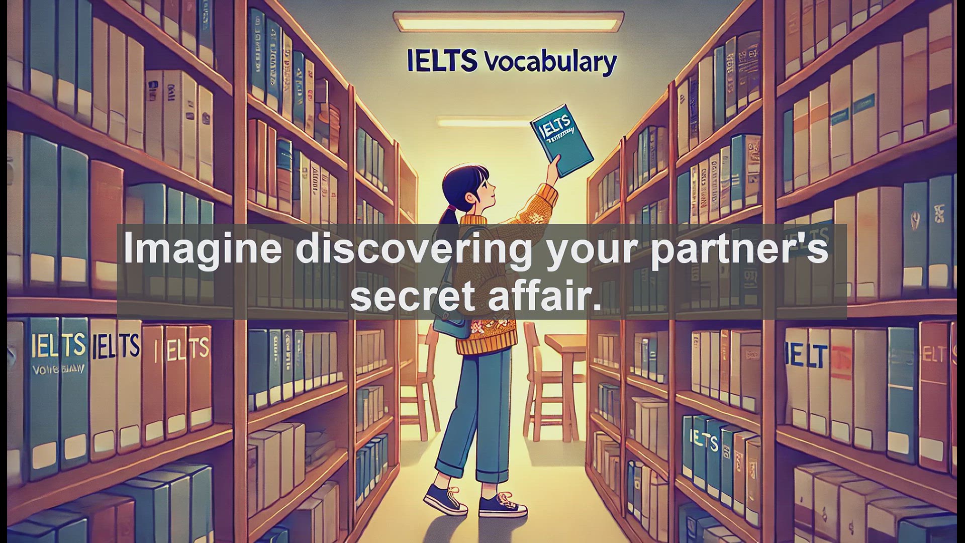 'Video thumbnail for 5000 Must Know IELTS 8.0 Vocabulary - Understanding Infidelity: IELTS Vocabulary Explained'