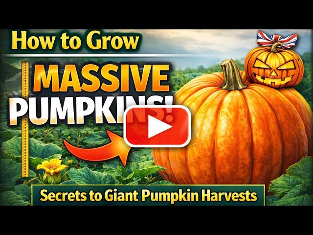 Video thumbnail for How to Grow Massive Pumpkins | Secrets to Giant Pumpkin Harvests
