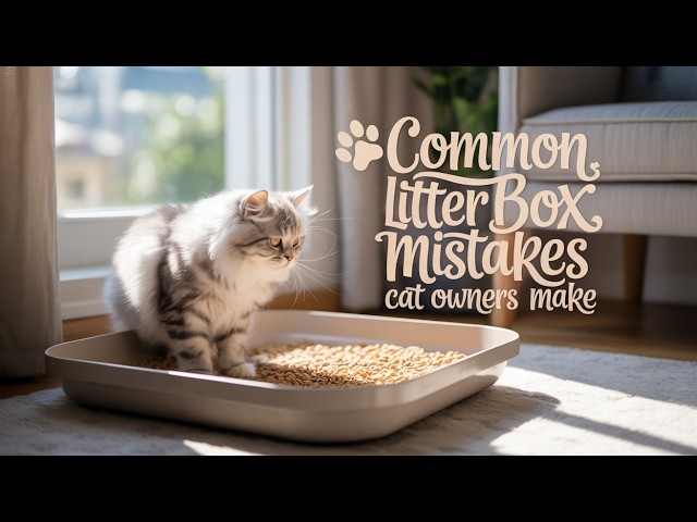 Video thumbnail for 6 Common Litter Box Mistakes Cat Owners Make