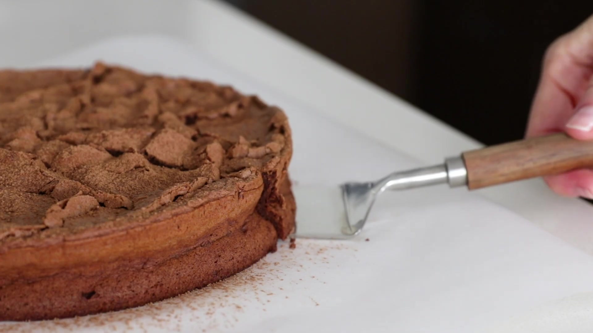 Video thumbnail for 58.FLOURLESS CHOCOLATE CAKE ¦ easy, gluten-free, paleo and keto friendly (1080p 24fps)