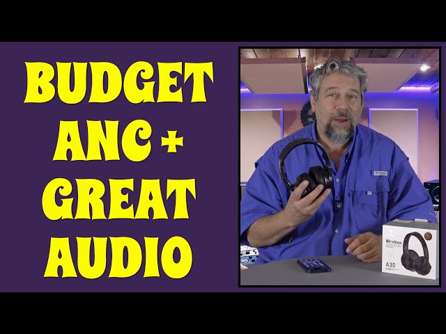 Video thumbnail for OneOdio A30 ANC Bluetooth Headphones -- REVIEW