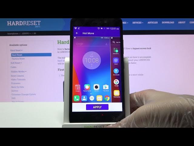 Video thumbnail for How to Personalize Theme on Lenovo K6 - Change Display Theme on Android
