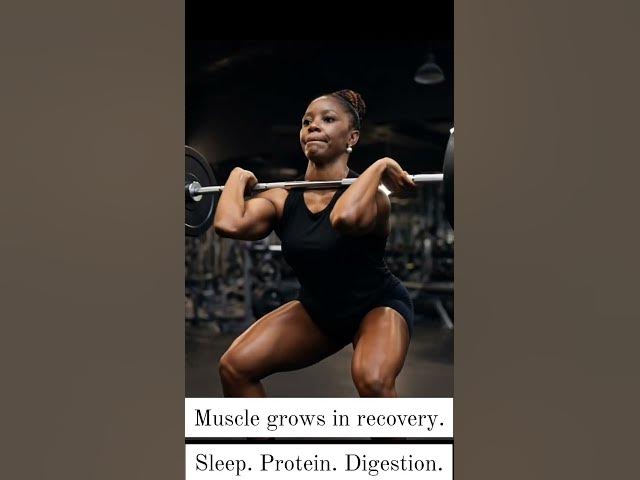 Video thumbnail for Build muscle on purpose, not by accident. #youtubeshorts #motivation #trending
