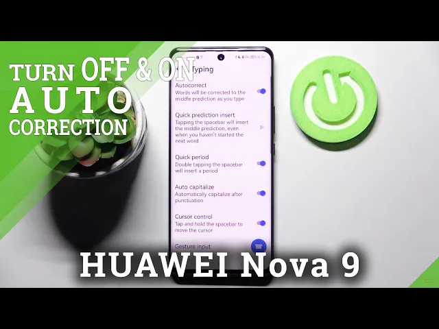 Video thumbnail for How to Find all Keyboard Text Correction Features in HUAWEI Nova 9 - Locate Typing Options