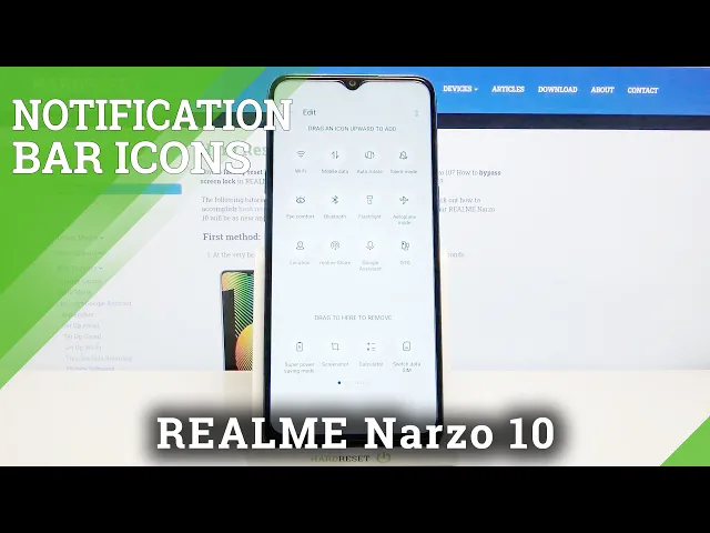 Video thumbnail for How to Change Notification Bar Icons in Realme Narzo 10 – Personalize Notification Bar Icons
