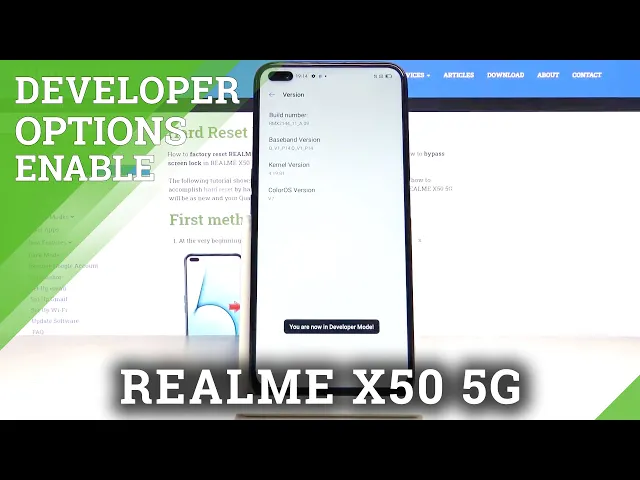 Video thumbnail for How to Enable Developer Options in REALME X50 5G – Turn On Advanced Mode