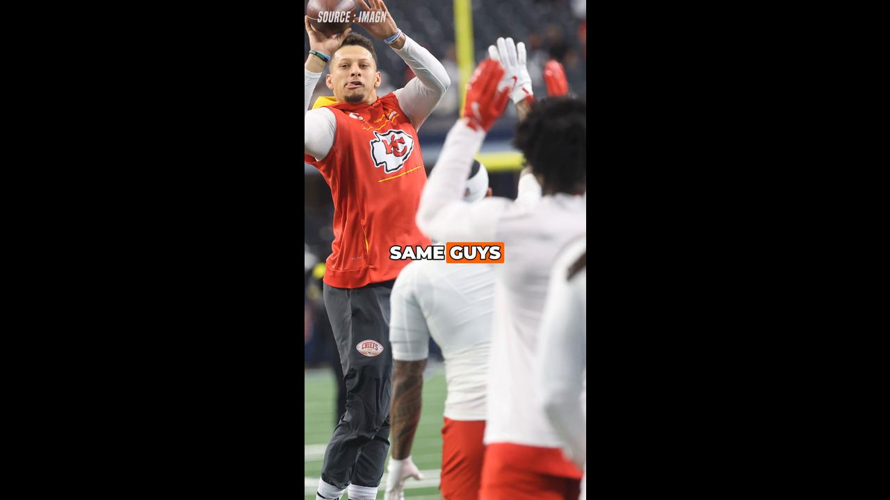 Video thumbnail for Patrick Mahomes Remains Confident Chiefs’ Ceiling Is Still the Super Bowl