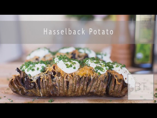 Video thumbnail for Hasselback Potato | Byron Talbott
