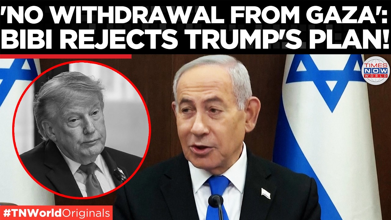 Video thumbnail for GAZA WAR: Netanyahu Rejects Trump's 15-Point Gaza Plan, Vowing No IDF Withdrawal Until Hamas Disarms