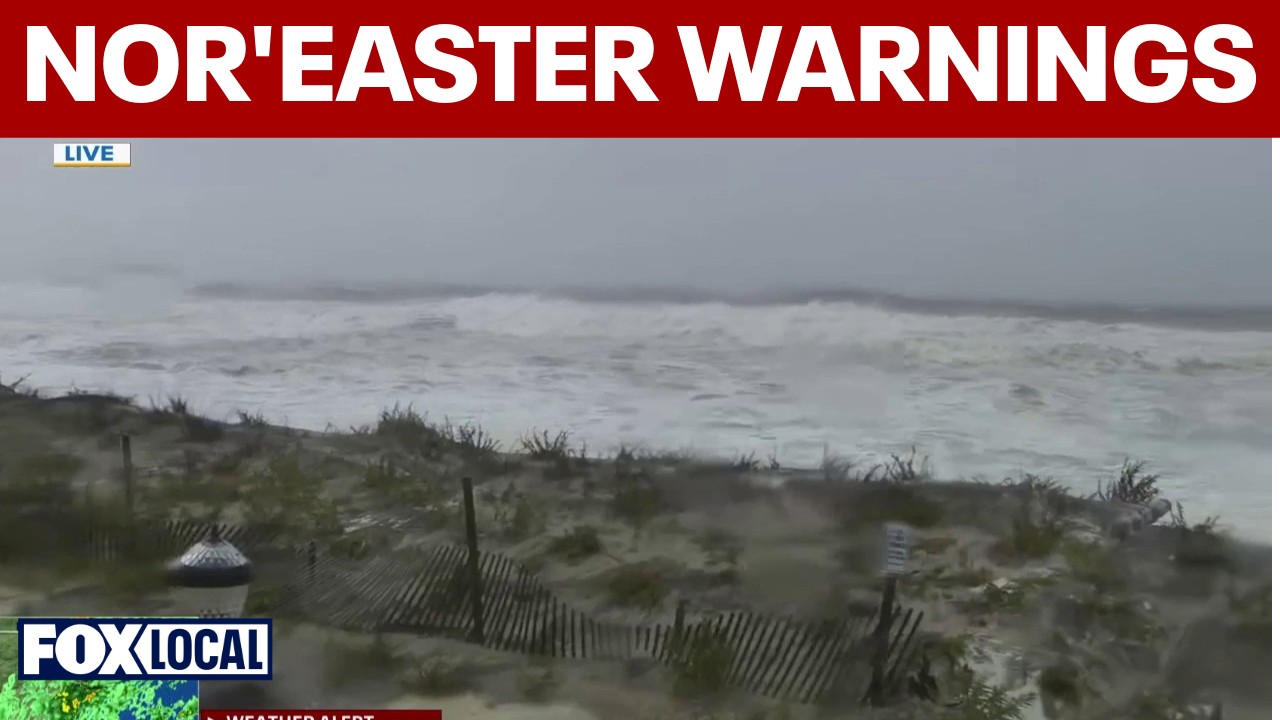 Video thumbnail for High wind, coastal flood warnings in effect for parts of NJ