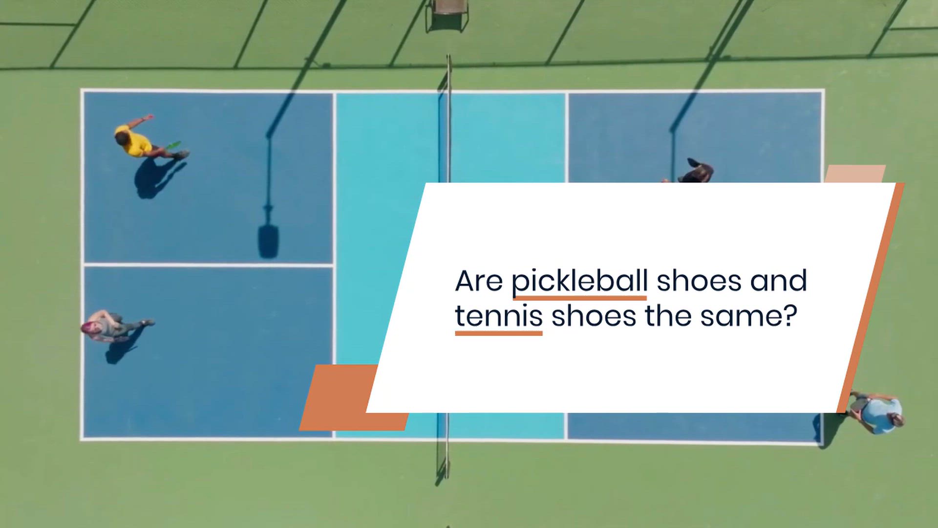 Video thumbnail for are pickleball shoes and tennis shoes are same