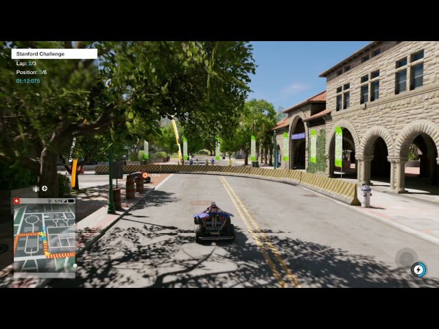 Video thumbnail for Watch Dogs 2 - Ekart Challenge: 1st Event Fury Track) Marcus Meets Taylor, 3rd Place Race Gameplay