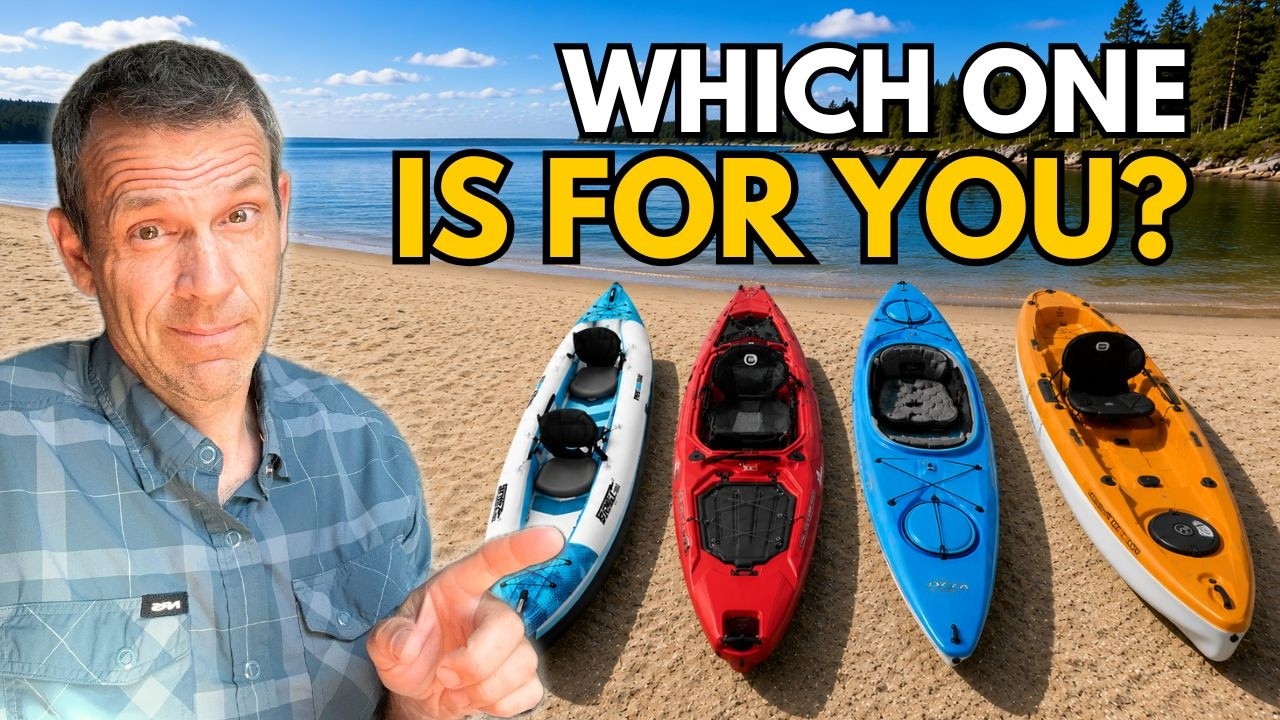 Video thumbnail for Best Beginner Kayaks - But Which One Is Right for YOU?