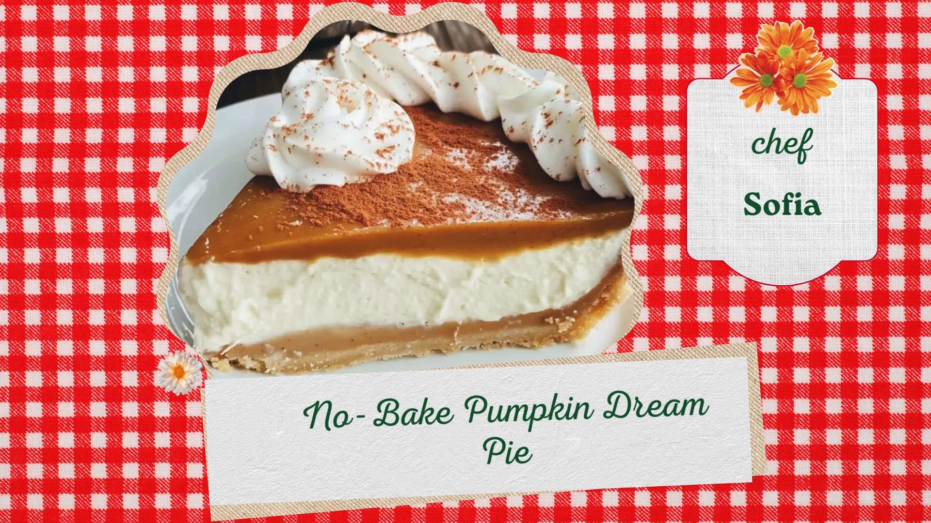 Video thumbnail for No-Bake Pumpkin Dream Pie