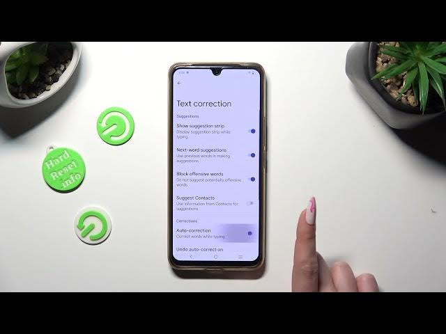 Video thumbnail for How to Turn On/Off Auto Correction on VIVO T1 Pro 5? - Find Text Settings