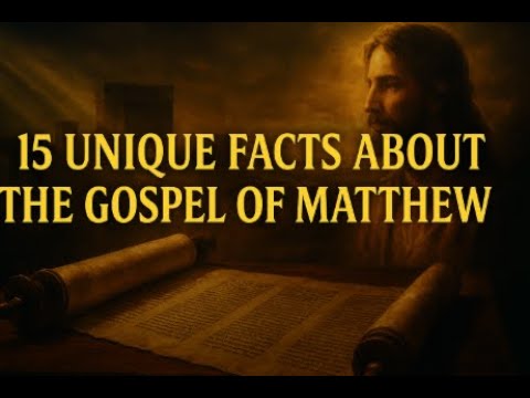 Video thumbnail for 15 Unique Facts About the Gospel of Matthew