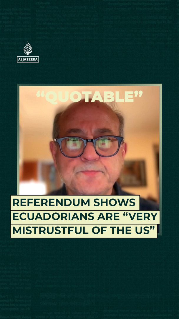 Video thumbnail for Amidst US attacks in Caribbean and Pacific, Ecuadorians say no to reopening military base