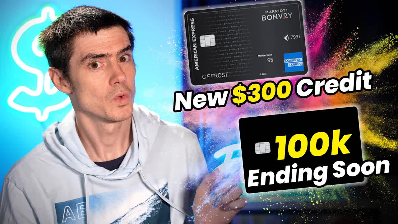 Video thumbnail for ben hedges: last chance 100k credit card offer + marriott amex new credit, avios & flight benefits