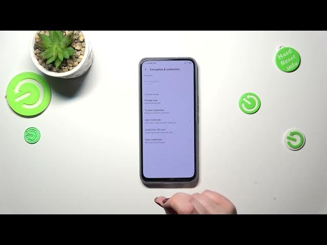 Video thumbnail for How to Clear Credentials on ZTE AXON 20 - Remove All Credent