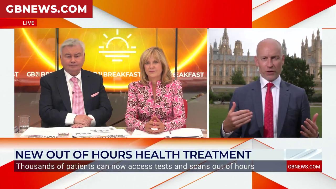 'Video thumbnail for Labour is moving to a completely 'digital NHS', Care Minister tells GB News'