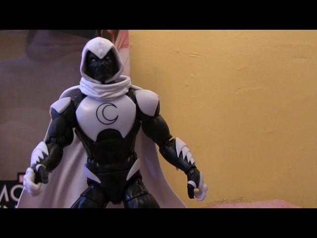 Video thumbnail for Unboxing/Review: Marvel Legends 6" Modern Moon Knight Action Figure