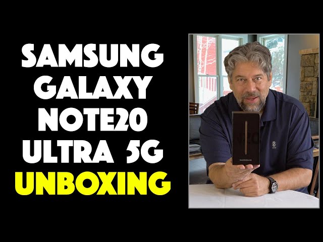 Video thumbnail for Samsung Galaxy Note20 Ultra 5G -- UNBOXING