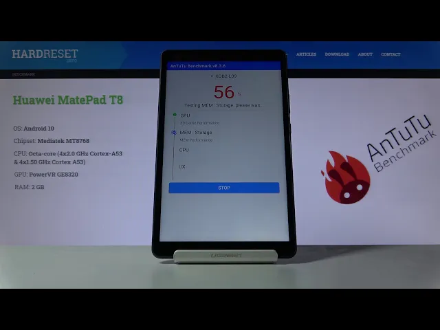Video thumbnail for AnTuTu Benchmark - Huawei MatePad T8 TEST