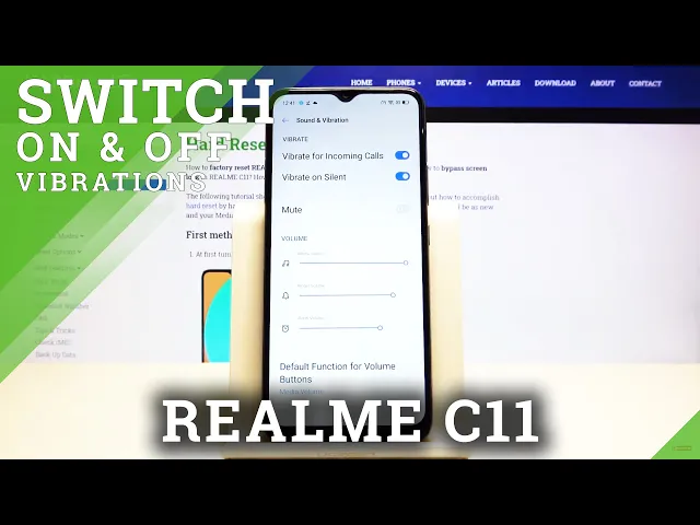 Video thumbnail for How to Change Vibration Pattern in REALME C11 – Vibration Settings