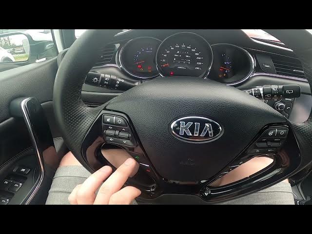 Video thumbnail for Steering Wheel Buttons Description for Kia Ceed II ( 2012 - 2018 ) - Steering Wheel Functions