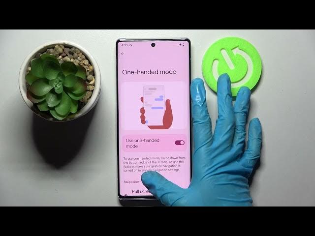 Video thumbnail for How to Enter One Handed Mode on GOOGLE Pixel 6 Pro - Open One Handed Mode