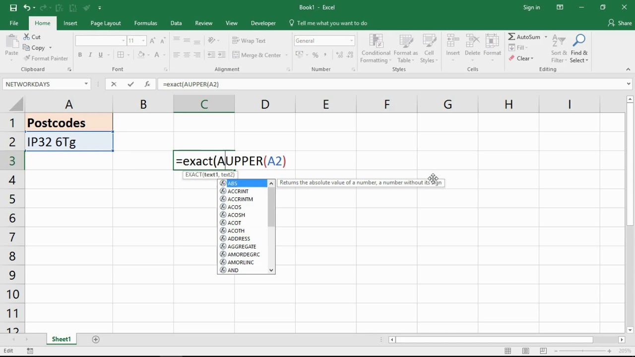 Video thumbnail for Allow Uppercase Entries Only in Excel