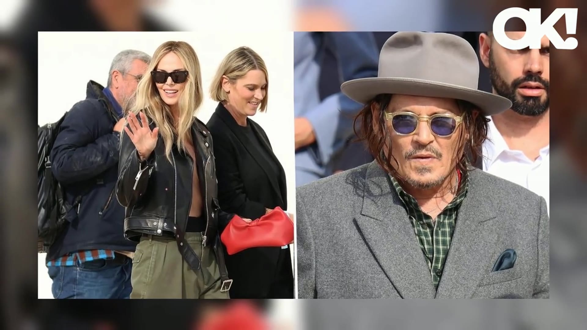 'Video thumbnail for Did Charlize Theron Snub Johnny Depp? Actress Walks Right Past Movie Star at Paris Fashion Week Show: Watch'
