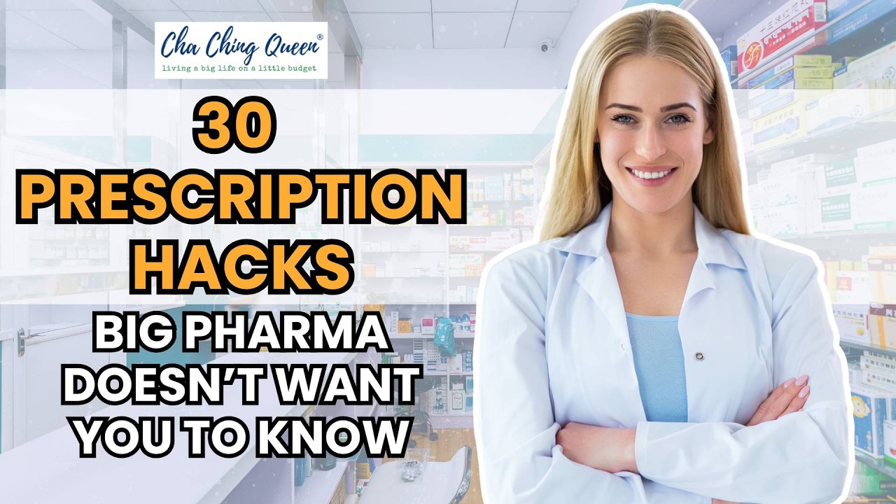Video thumbnail for 30 Prescription Hacks Big Pharma Doesn’t Want You to Know