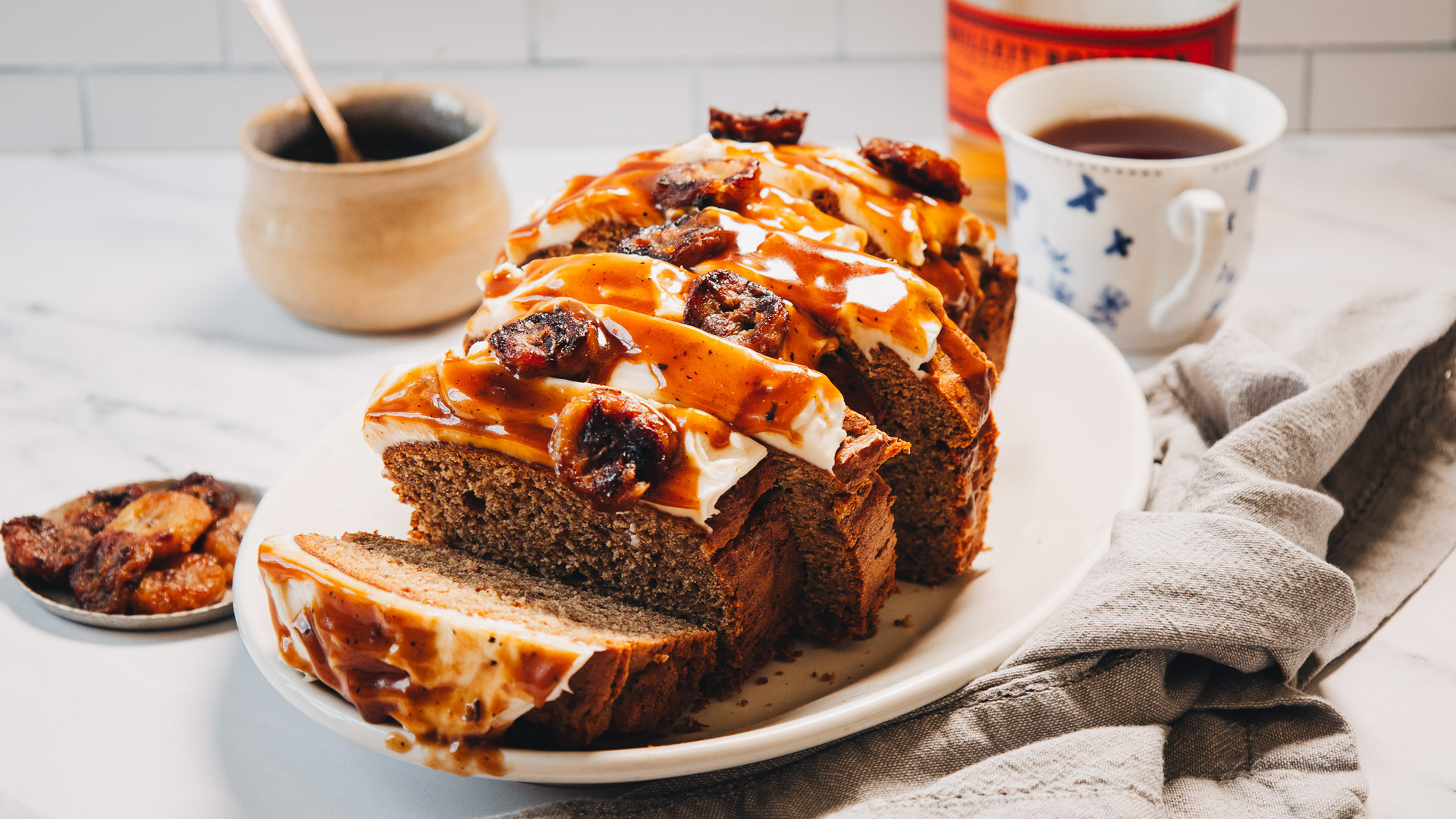 Video thumbnail for Bourbon Banana Bread Recipe