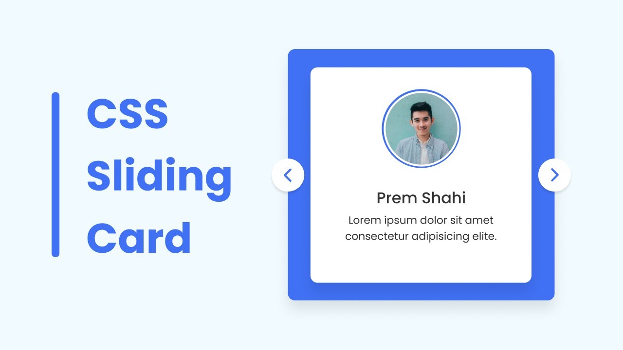 'Video thumbnail for Responsive Card Slider in HTML & CSS'
